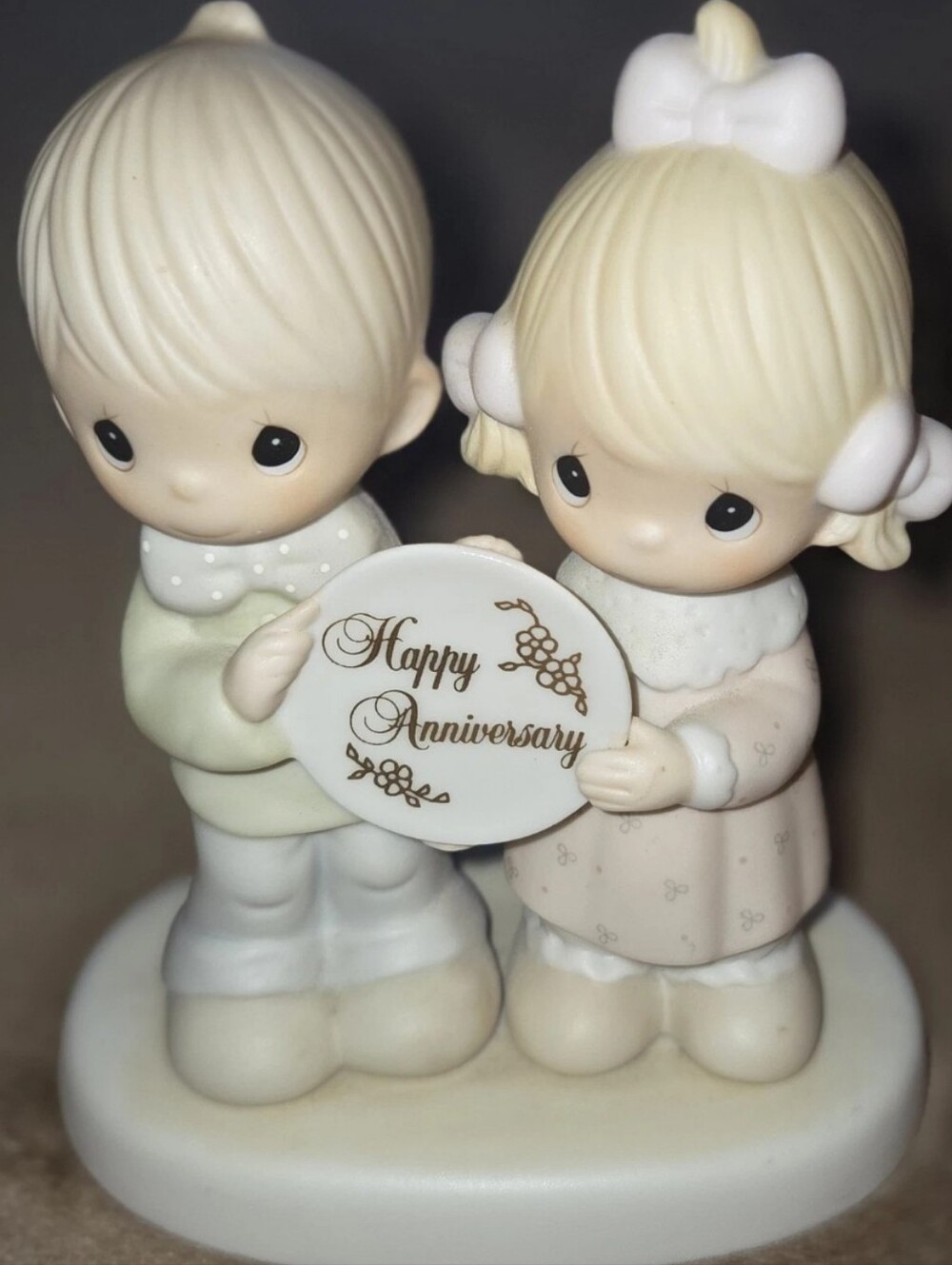 Precious Moments God Blessed Our Years Together E-2853 Happy Anniversary 1983